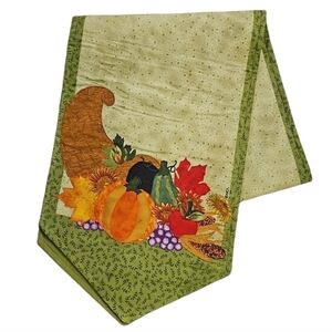 72" Fall Harvest Cotton Table Runner